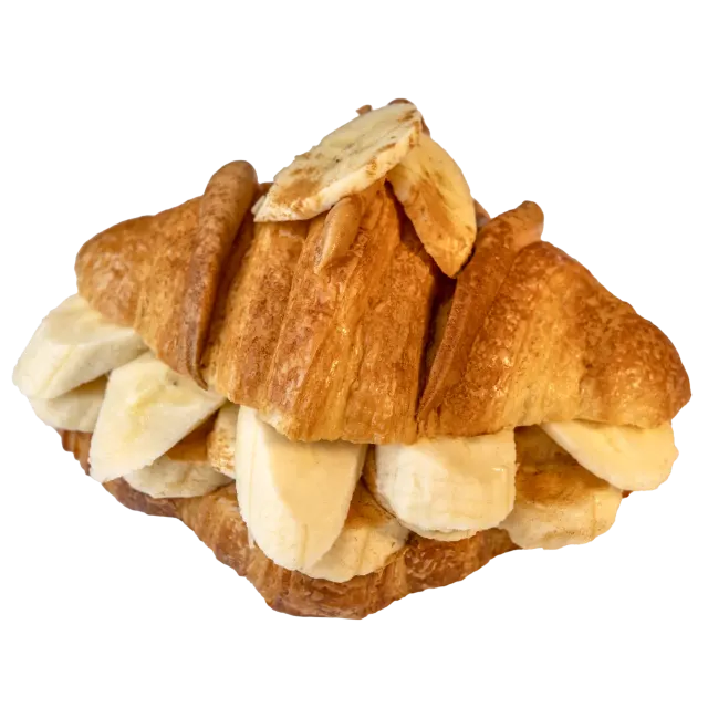 Banana Peanut Butter Croissant